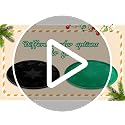31-Inch Waterproof Silicone Christmas Tree Stand Mat & Floor Protector