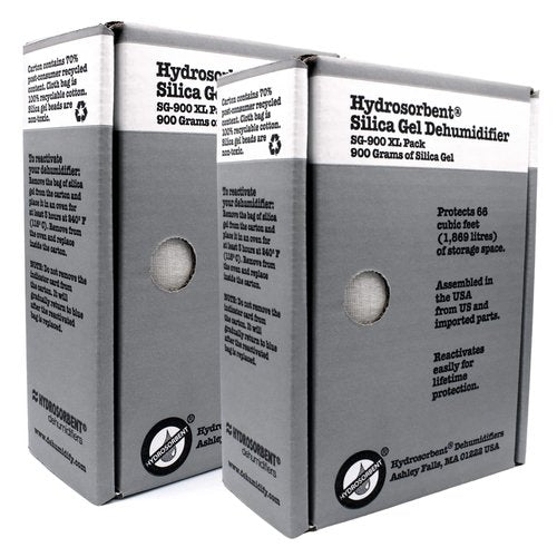 Hydrosorbent 66 Cubic Feet Silica Gel 900 g Pack of 2