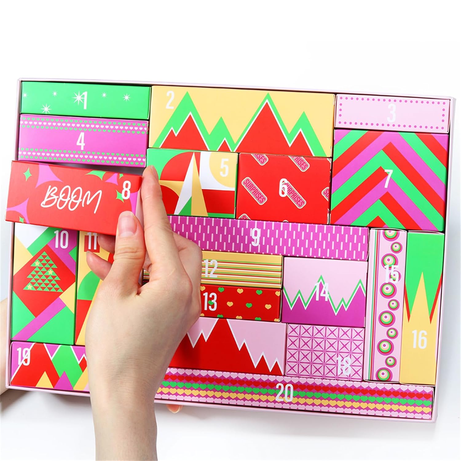 Skiennix Makeup Advent Calendar 2026 - All-in-One Kit with Eyeshadow, Lipstick & Foundation | Perfect Gift for Teens & Women