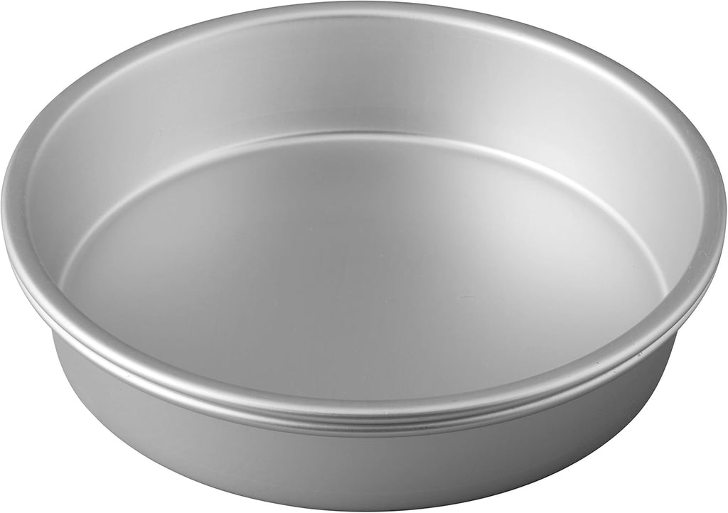 Wilton Round Cake Baking Pan Set - 9 x 2 Inch Aluminum Bakeware for Even Heating & Perfect Layers