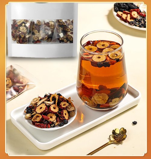 Kidney Tea - Ginseng and Wolfberry Tea, Ginseng Nine Treasure Tea, Men's Health Tea Herbal 9 Precious Ingredients Formula, Natural Organic Kidney Cleanse Detox Tea for Women & Men (1Bag(12pcs))