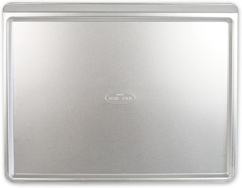 USA Pan Bakeware Cookie Sheet - Traditional Aluminized Steel Baking Pan, Large Size, Uncoated Finish