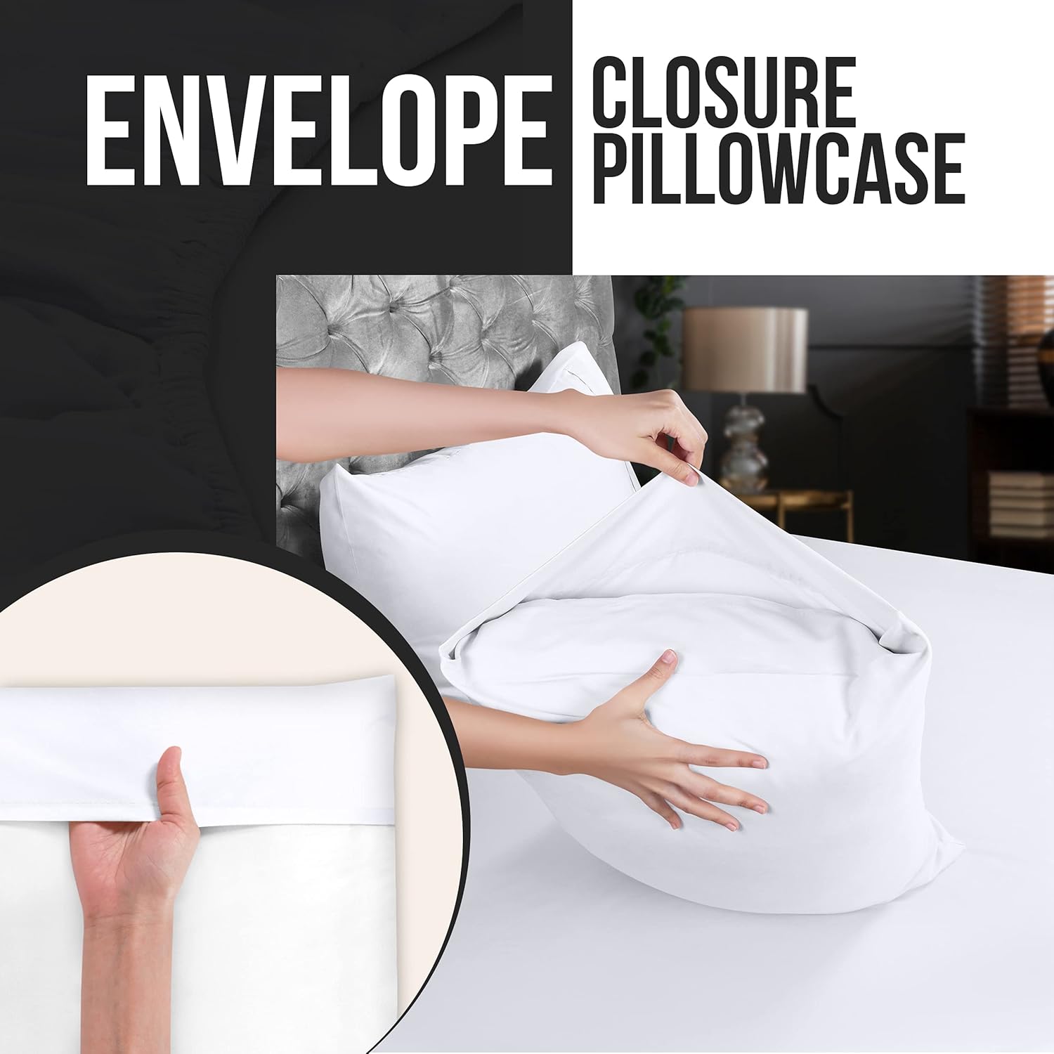 Utopia Bedding Standard Pillow Cases - 12 Pack - Soft Brushed Microfiber - 20 X 26 Inches | Fade Resistant, White
