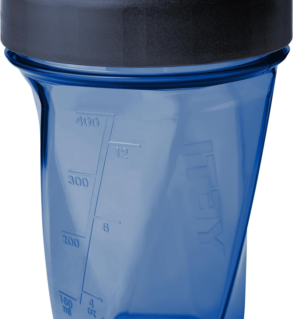 YETI Yonder Helimix Vortex Blender Shaker Bottle - 20oz | Portable Protein Drink Cup | Dishwasher Safe, Royal Blue