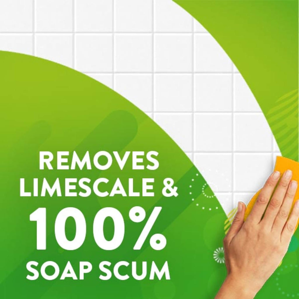 Scrubbing Bubbles Mega Bathroom Cleaner Spray - Foaming Action for Limescale & Soap Scum | 32oz Rainshower Scent
