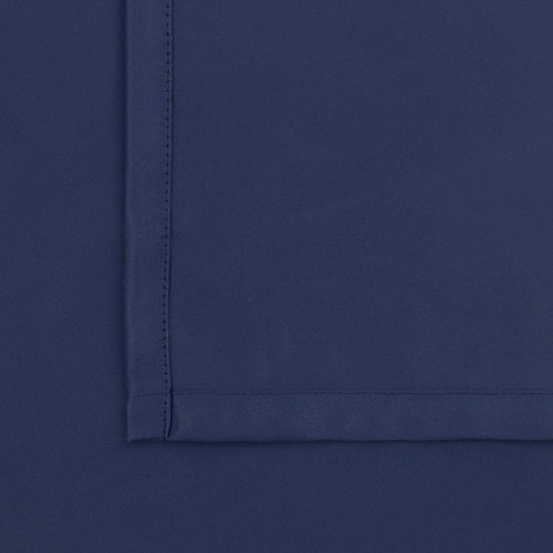 BGment Navy Blue Elegant Blackout Curtains - (70 x 84 inch) Rod Pocket and Back Tab Thermal Insulated Room Darkening Curtains for Living Room, 2 Window Curtain Panels