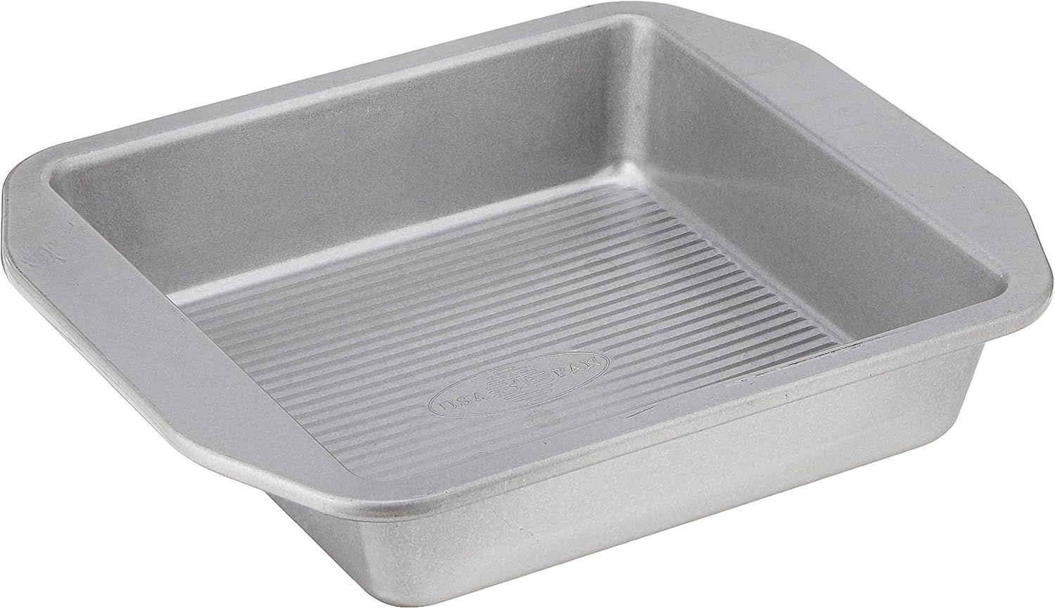 USA Pan 8-Inch Square Cake and Brownie Pan - Aluminized Steel Bakeware Classic