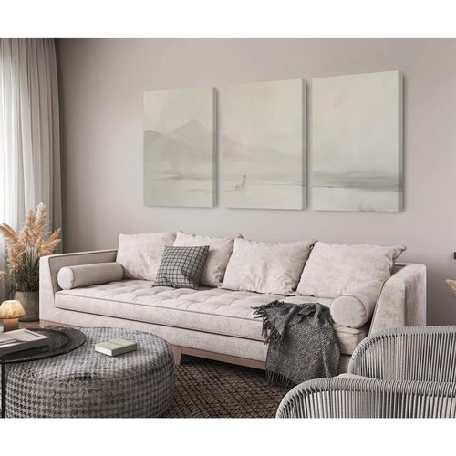 Jesus Leaves The 99 Sheep Wall Art The Lost Sheep Wall Decor Jesus Lamb Canvas Wall Art Shepherd Christian Painting Christ God Poster Bible Religious Pictures for Living Room 16x24x3 Inch Framed
