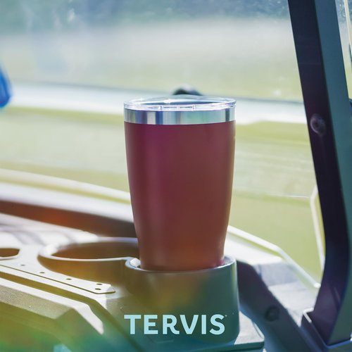 Tervis Traveler Guy Harvey Ocean Scene Triple Walled Insulated Tumbler Travel Cup Keeps Drinks Cold & Hot, 30oz, Stainless Steel