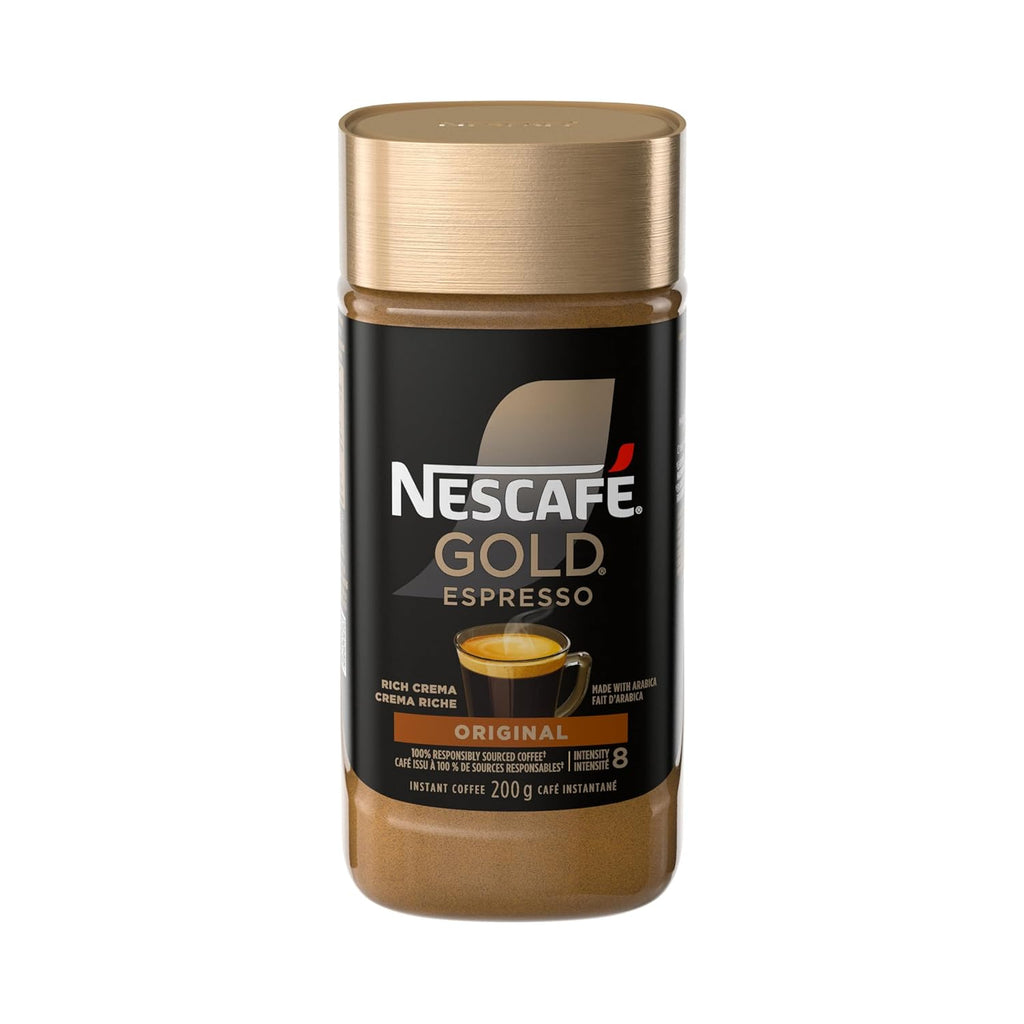 NESCAFE Gold Espresso Instant Coffee - Rich Flavor, 200g (7.1 oz) | Premium Quality