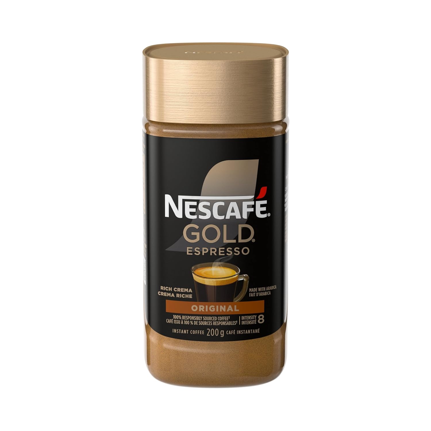 NESCAFE Gold Espresso Instant Coffee - Rich Flavor, 200g (7.1 oz) | Premium Quality