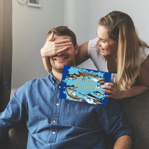 Fishing Advent Calendar 2025 - 24 Days of Premium Fishing Lures | Perfect Gift for Dads and Young Anglers