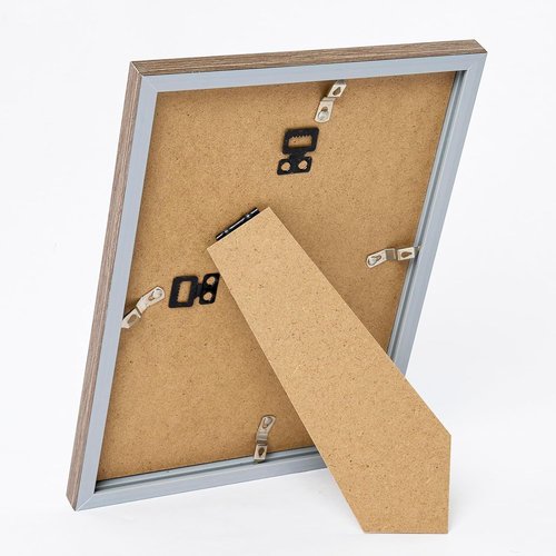 JCJMY 10x12 Rustic White Picture Frame - Versatile Wall Hanging for Horizontal or Vertical Display