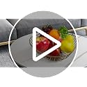 Artificial Fruit Set - 8 Pcs Faux Fruits for Home Decor