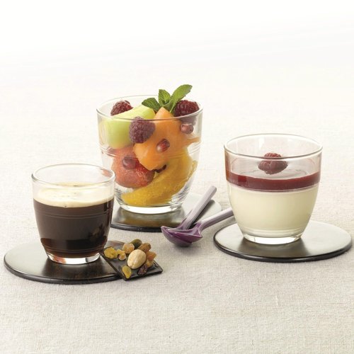Duralex - Gigogne Clear Glass Tumbler 220 ml (7 3/4 oz) Set Of 6 Water Glasses