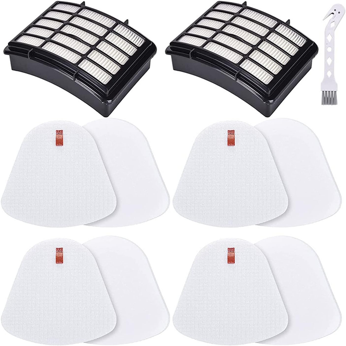 Shark Hepa & Foam Filters - 2 Hepa + 4 Foam & Felt Filters for CU510 CU512 Lift-Away XL Vacuum