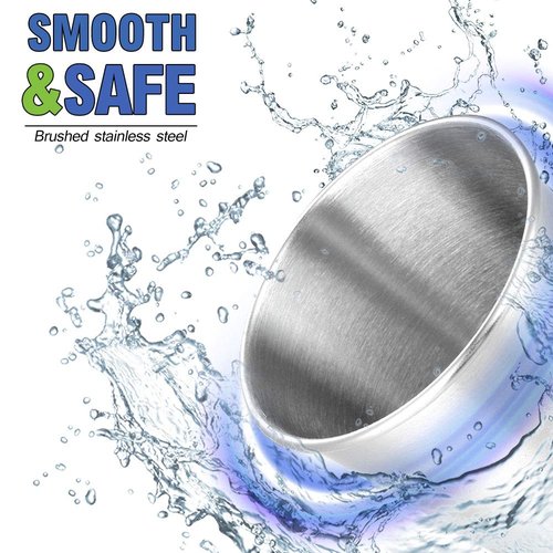 ShineMe Kids Stainless Steel Cups, Kids Metal Drinking Glasses with Lids, Stainless Steel Straws and Sleeves, 12oz Reusable Water Tumbler for Children and Adults, Apply to Indoor and Outdoor