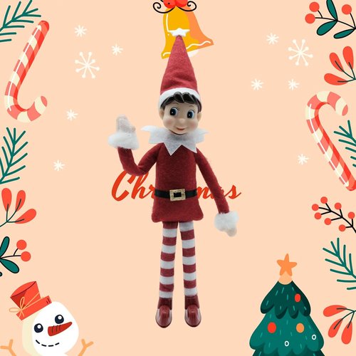 LovelfStory Plush Elf Doll - Perfect Christmas Festival Gift for Kids | Soft & Adorable Design
