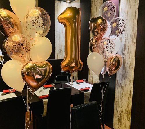 Gold Number 11 Balloon - 40 Inch Giant Foil Decoration for 11th Birthday Party Supplies