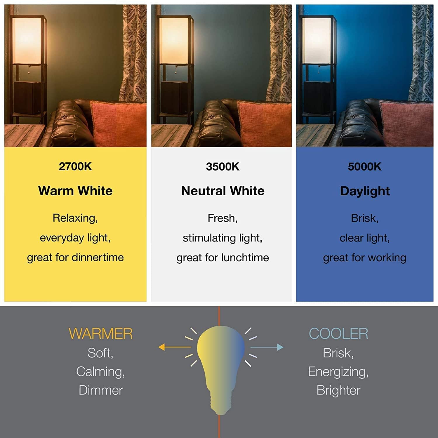 Sylvania ECO LED Light Bulb - Energy-Efficient 9W A19, 750 Lumens, Soft White, 8 Pack | 2700K