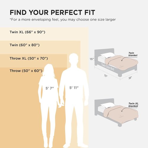 Bedsure GentleSoft Twin XL Blanket - Cozy Brown Fleece Throw for Women | Perfect Birthday Gift, 66x90 Inches