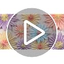 9-Piece Pastel Paper Fan Decorations for Party and Wall Backdrop