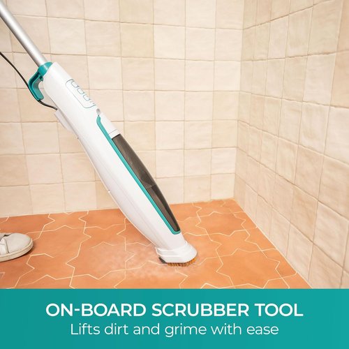 Kenmore Steam Mop SM2060 | Lightweight Floor Cleaner with Easy Scrubber & 2 Washable Pads - Quick Heating for Hardwood & Tile