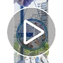 Stained Glass Lighthouse Suncatcher - Round Window Panel Art