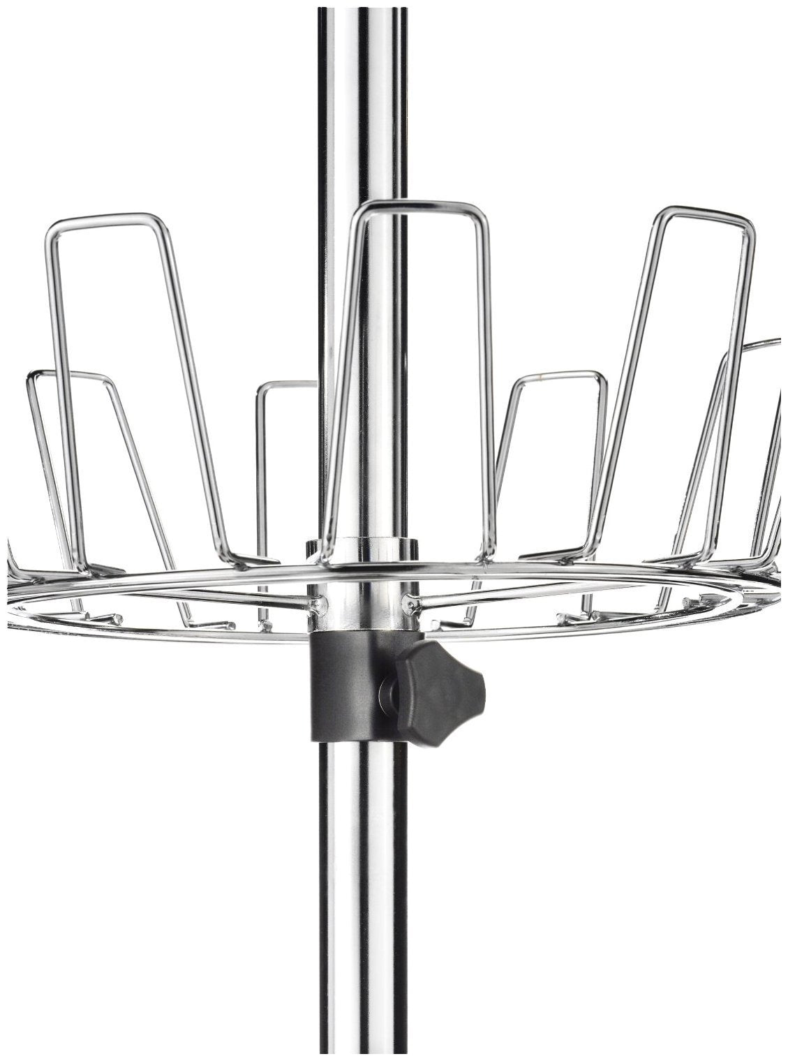 Whitmor 6 Tier Floor-To-Ceiling Shoe Spinner - Adjustable with Basket