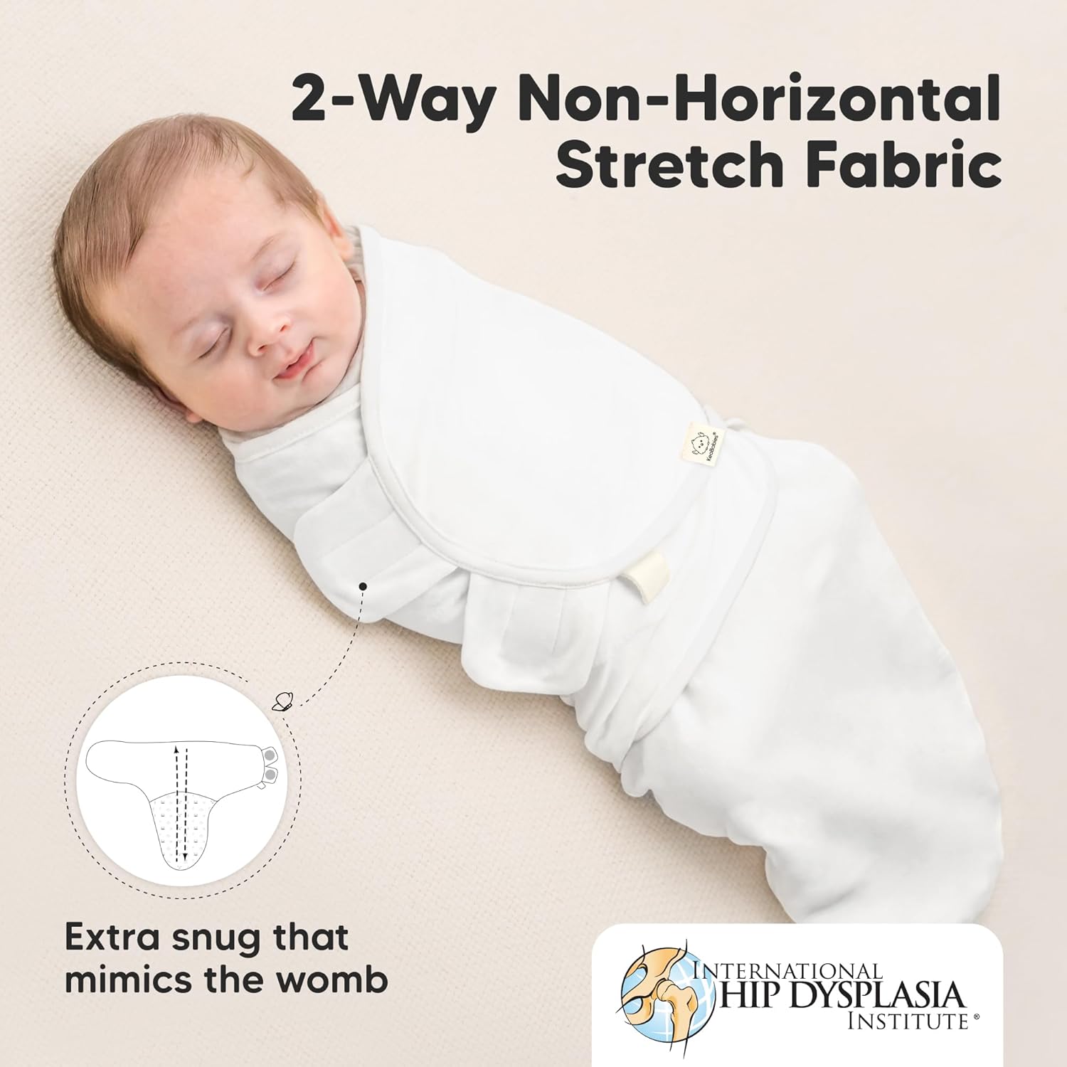 Skiennix Organic Baby Swaddle Sleep Sacks - Soft & Snug for Newborns 0-3 Months | 3-Pack in Daffodil