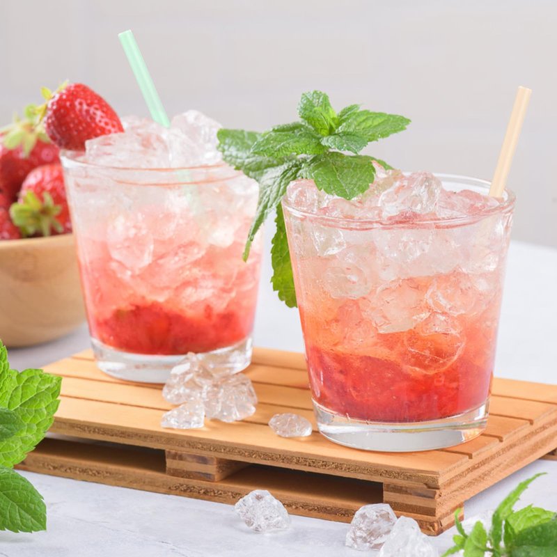 [1000 Pcs] Disposable Plastic Drinking Cocktail Straws - 5 Inch 0.16" Diameter Colorful Cute Short Straws Coffee Stirrers in Bulk for Whiskey, Bar,Cafe, Bachelorette/Birthday Party, Bridal/Baby Shower