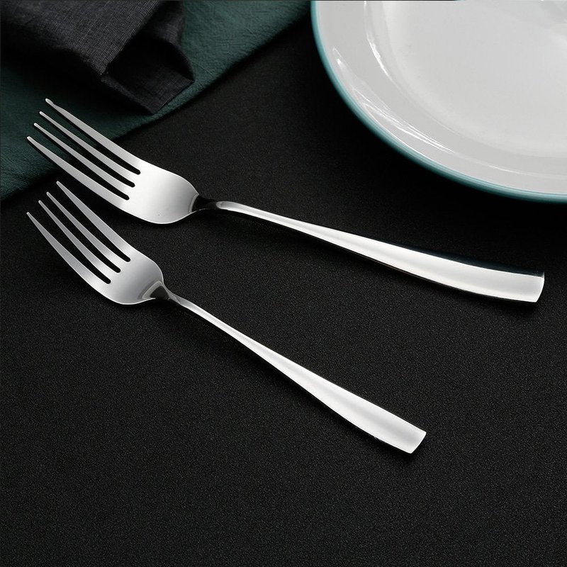 Eslite Stainless Steel Dinner/Salad Forks Set,24-Piece,8 Inches