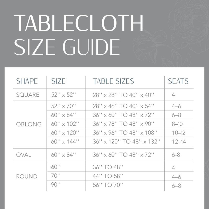 Elrene Home Fashions Continental Solid Texture Water, Stain & Wrinkle Resistant Tablecloth, 60"X144" Rectangle, White