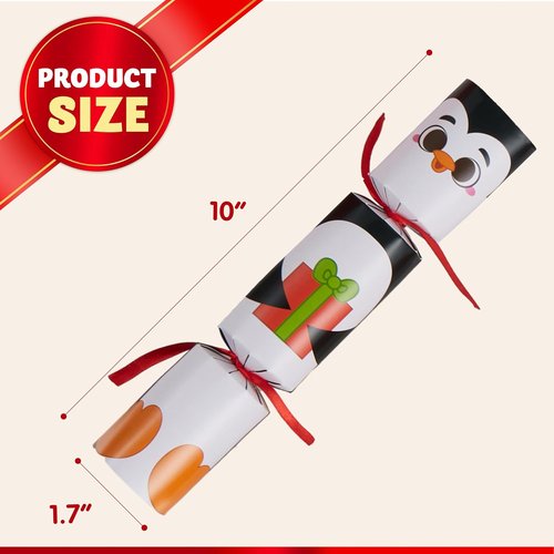 JOYIN 12 Pack Christmas Party Favors - Fun Hats, Jokes & Gifts for Holiday Dinner Decor | Perfect Stocking Stuffers for Kids