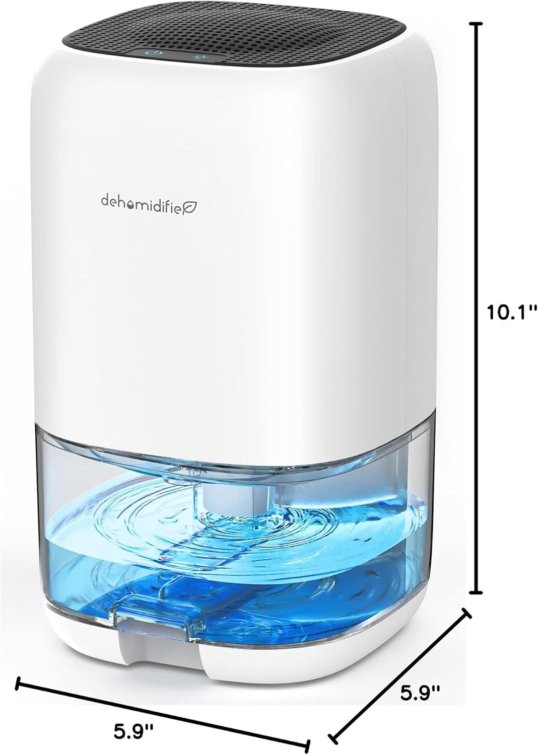 Skiennix Dehumidifier - Quiet 35 OZ Compact Unit with Auto Shut Off | Ideal for Bedrooms, Bathrooms, RVs, and Closets