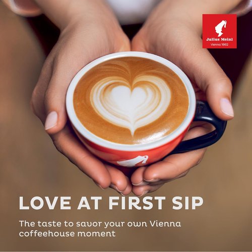 Julius Meinl Crema Espresso Classico - Medium Roasted Coffee Beans, 1kg | 35oz