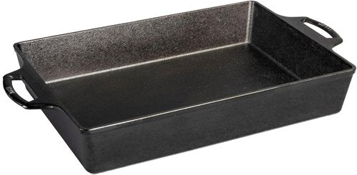 Lodge Cast Iron Casserole Pan - Durable Cookware for Perfectly Even Cooking | 3-Quart Size