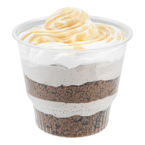 Restaurantware-RW Base 12 Ounce Round Ice Cream Cups, 500 Disposable Parfait Cups - Lids Sold Separately, Premium, Clear Plastic Dessert Cup, Serve Frozen Yogurt, Mousse, Pudding, Great For Parties