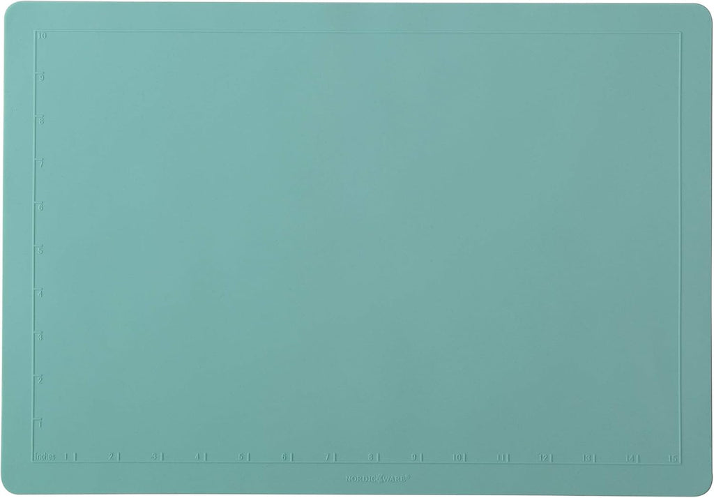 Nordic Ware 3-Piece Cookie Set - Includes Aqua Baking Mat for Perfect Baking Results