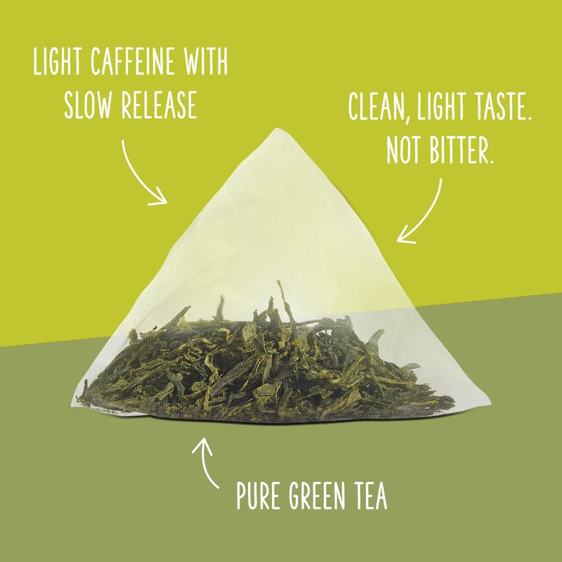 Two Leaves and a Bud Organic Tamayokucha Tea Bags, Whole Leaf Tea in Compostable Sachets, Japanese Green Tea, Light Flavor, 15 Count (Pack of 6)