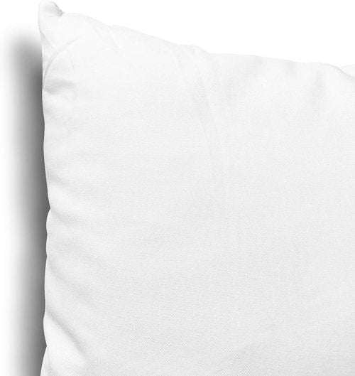 EDOW Throw Pillow Inserts - Set of 4 Lightweight Down Alternative Cushions | Machine Washable, 18x18, White