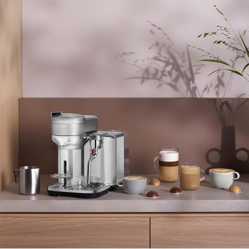 Breville Nespresso Vertuo Creatista Coffee & Espresso Maker - Brushed Stainless Steel Finish