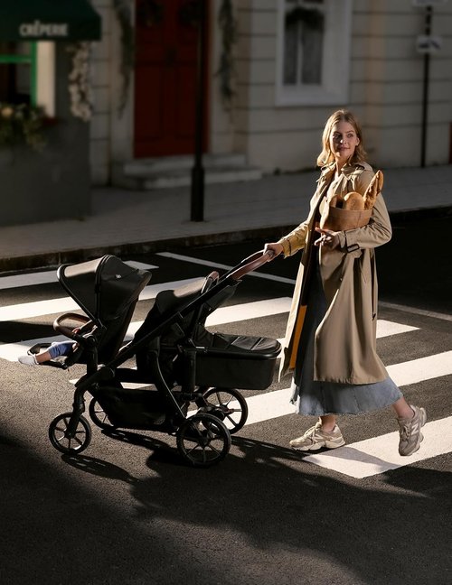 Momcozy Convertible Baby Stroller - 23 Configurations, All-Wheel Suspension & UPF50+ Canopy