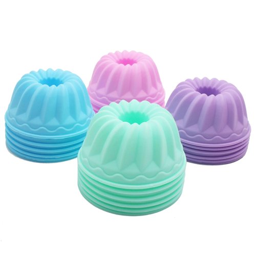 To encounter 24Pack Silicone Baking Cups, Pumpkin Silicone Baking Cake Molds, Nonstick Cupcake Liners, Fancy Dessert Tray - Jelly and Muffin Cups