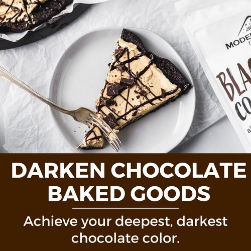 Black Cocoa Powder - Achieve Rich Chocolate Flavor | 8 oz Dutch-Processed Unsweetened Cocoa