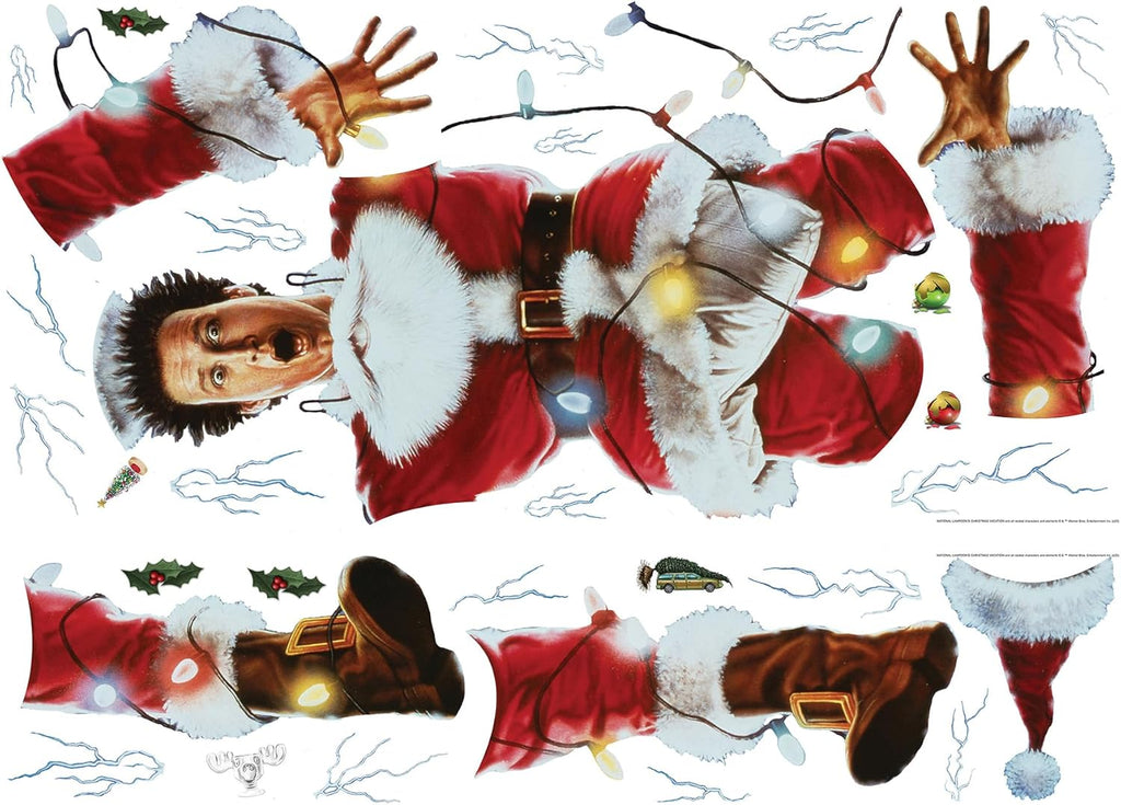 RoomMates National Lampoon's Christmas Vacation Wall Decal - Festive Red Design for Holiday Cheer