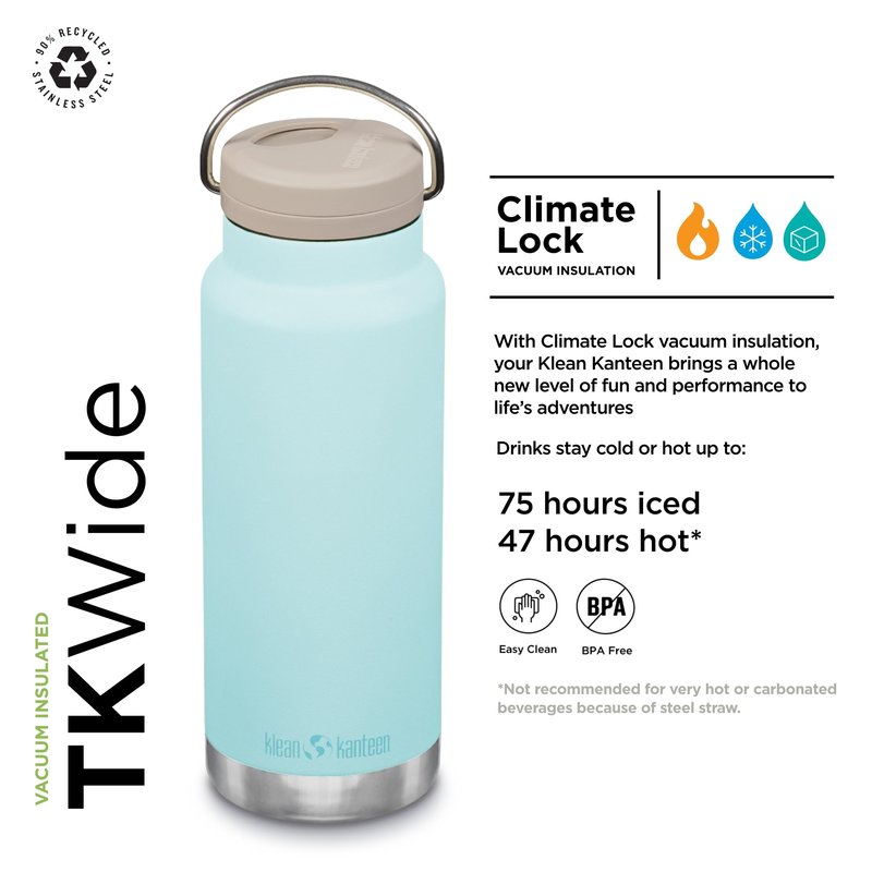 TKWide 32oz (w/ Twist Cap) - Blue Tint
