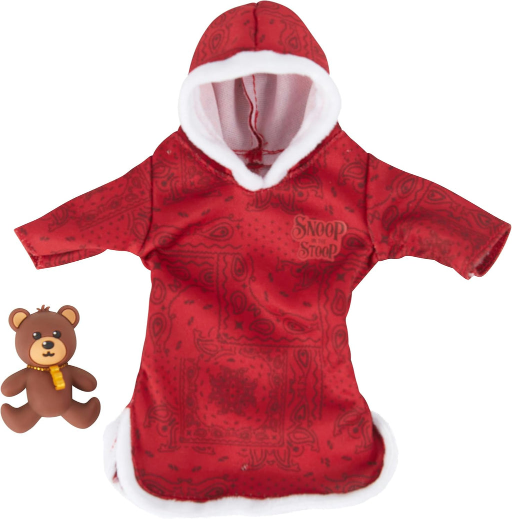 Snoop Dogg Pajama Expansion Pack - Red Robe with Teddy Bear for Cozy Nights | Perfect Secret Santa Gift