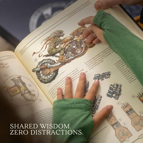 HUNGRY MINDS Octopolis Puzzle & Book Set - Ultimate Guide to Rebuilding Civilization | 400+ Pages of Illustrations
