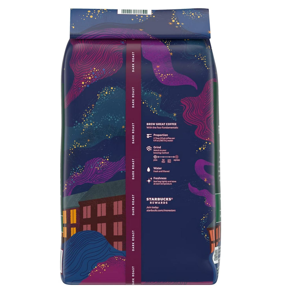 Starbucks French Roast Ground Coffee - Rich Flavor, Bold Aroma | 5 Pounds